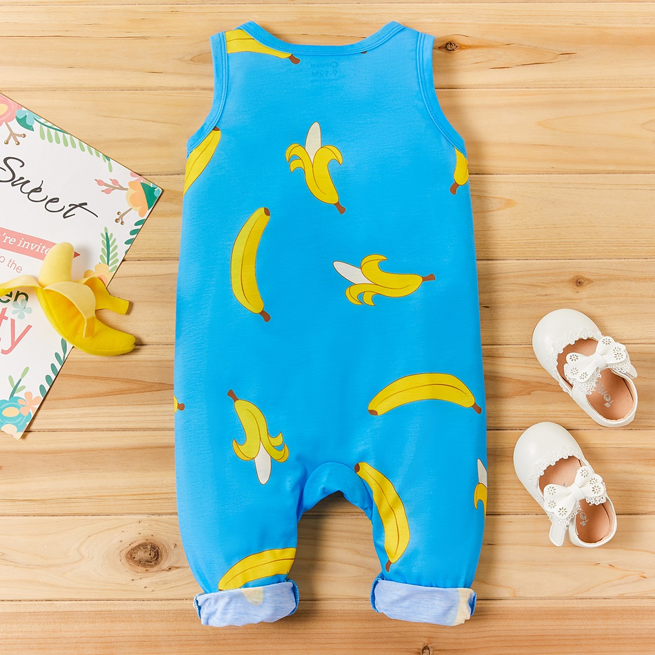 Baby Bananas Allover Strappy Jumpsuits